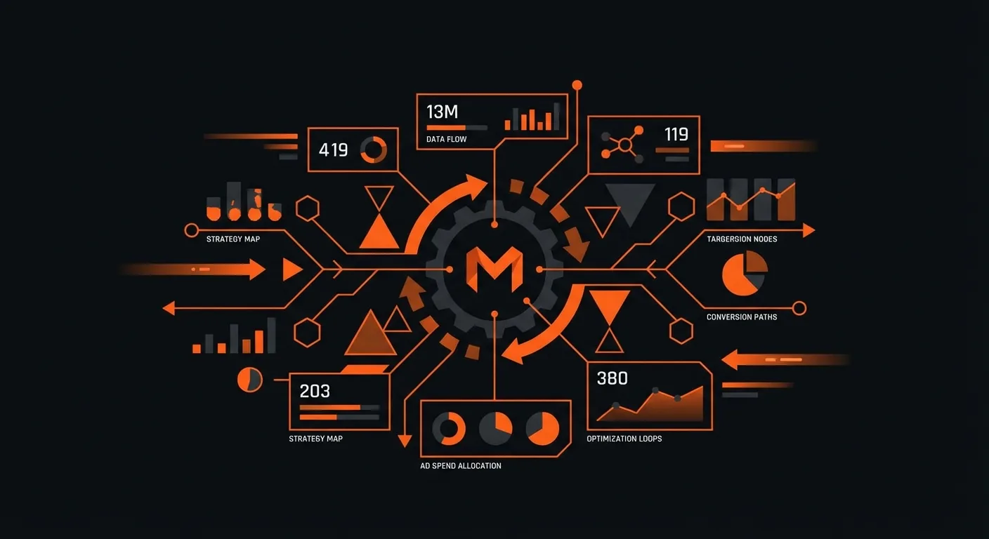 Meta advertising dashboard showing $13M spend data with video performance metrics highlighting raw footage campaign success